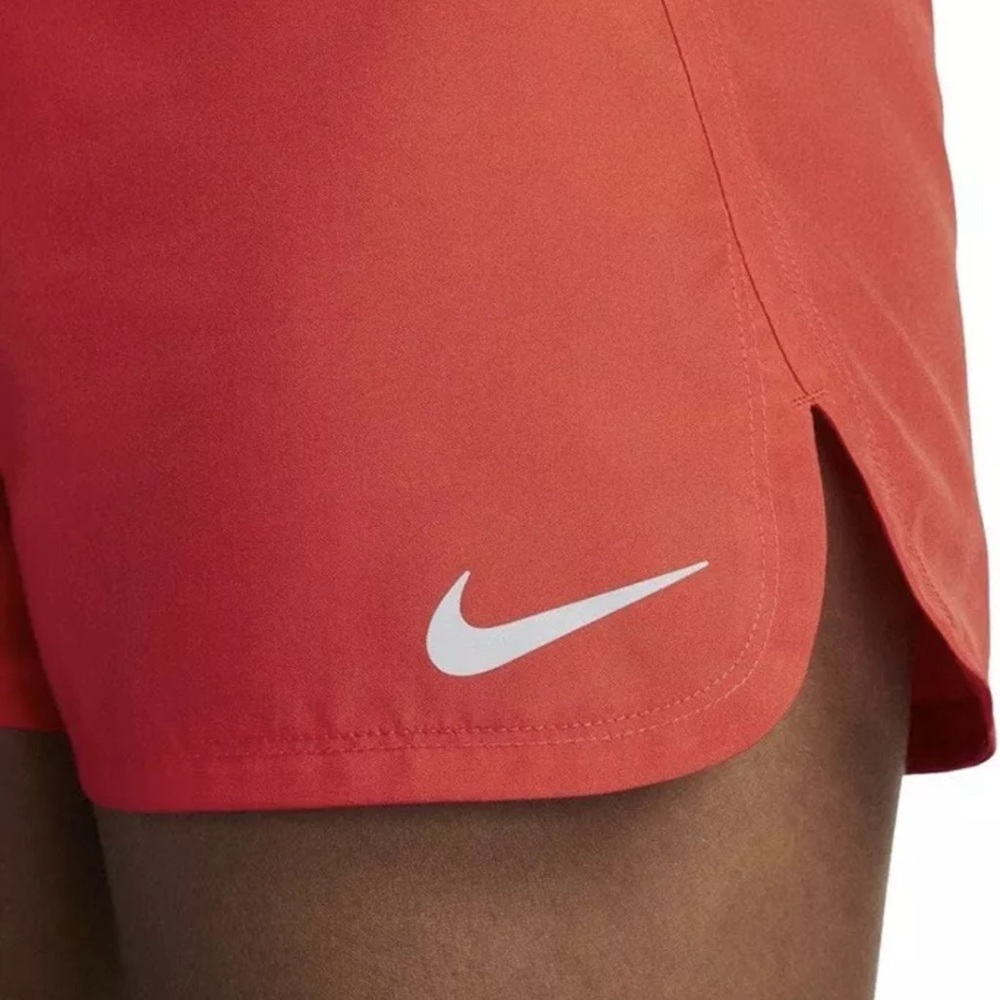 Nike Dri Fit 3" Crew Running Shorts Light Crimson CJ2400-696 Womens Plus Sz XXL - Picture 4 of 12